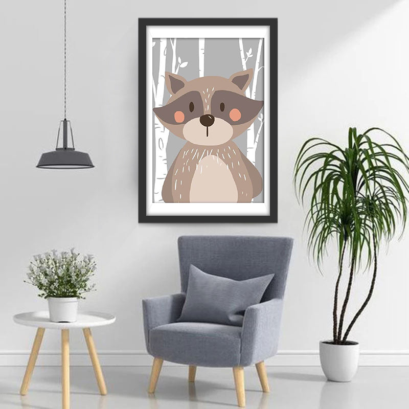 Raton Cartoon Broderie Diamant