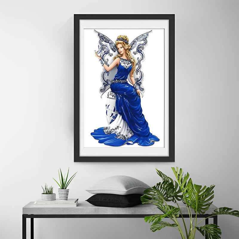 Reine des Papillons Broderie Diamant