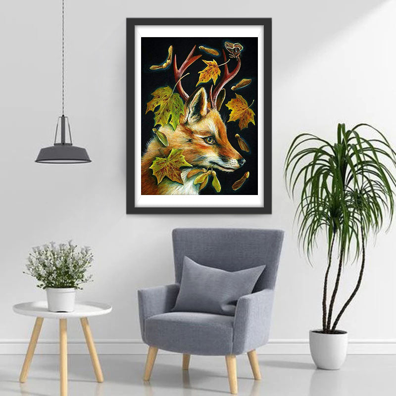 Renard et les Feuilles d&