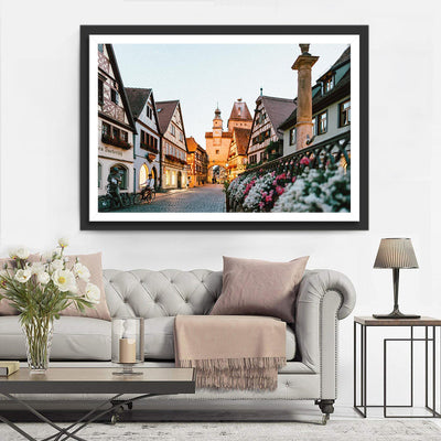 Rothenburg de Bavière Broderie Diamant