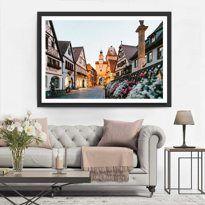 Rothenburg de Bavière Broderie Diamant