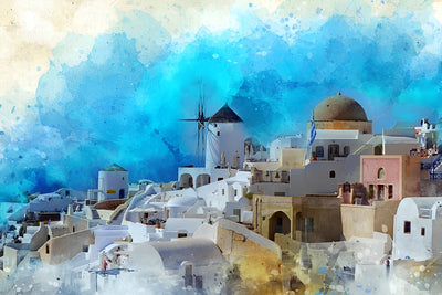 Santorin Broderie Diamant