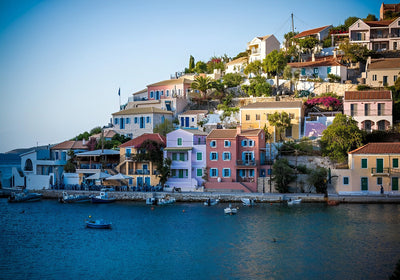 Santorin En Grèce Broderie Diamant