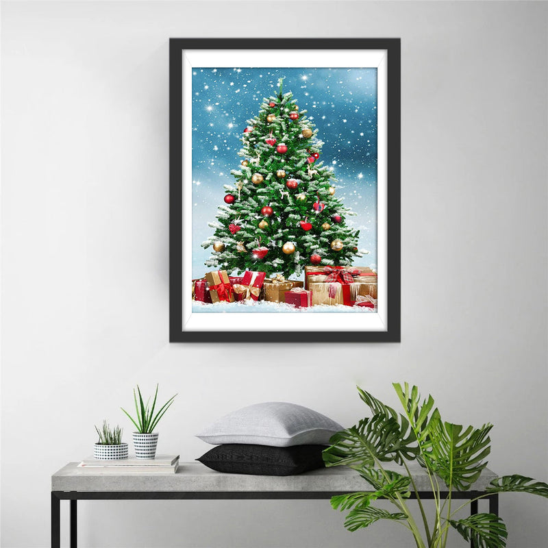 Sapin de la Fête Noël Broderie Diamant