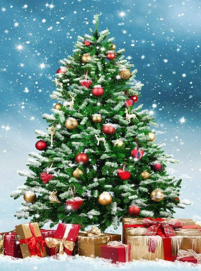 Sapin de la Fête Noël Broderie Diamant