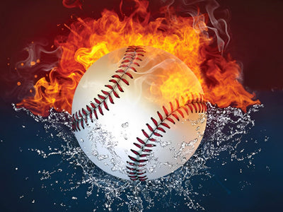 Tennis de l'Eau et de la Flamme Broderie Diamant