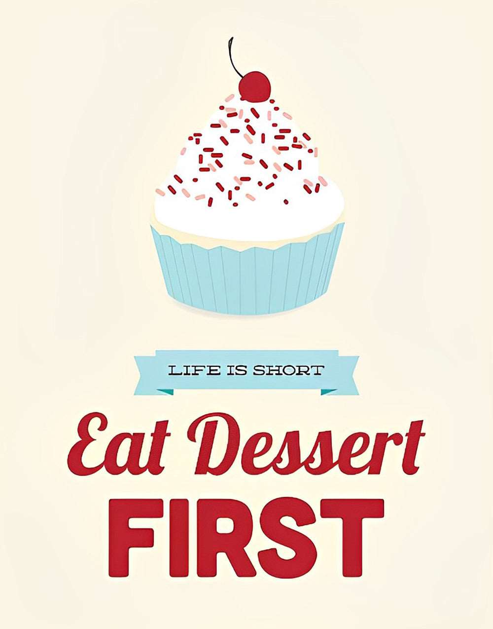 Texte Cupcake Broderie Diamant