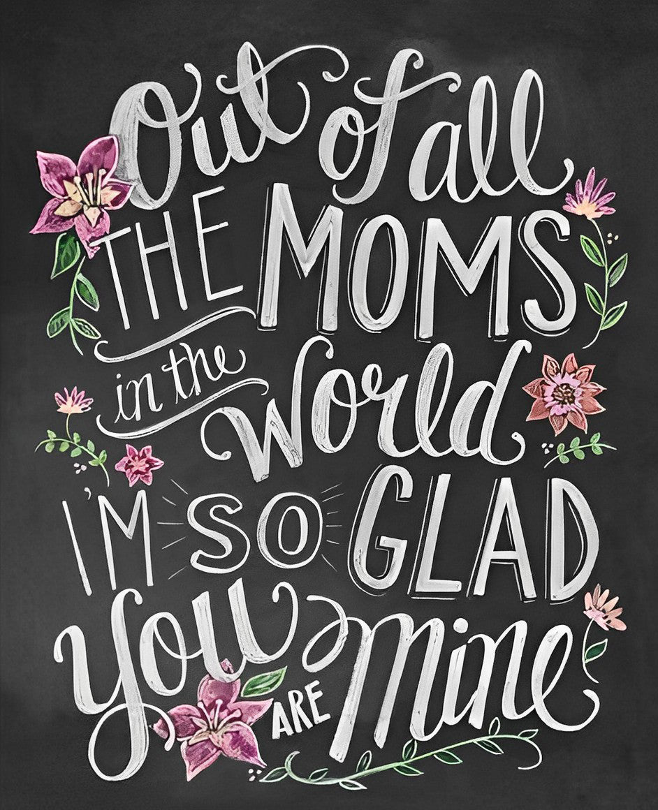 Texte de Mère Broderie Diamant