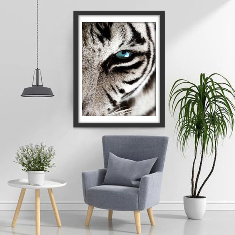 Tigre blanc à l&