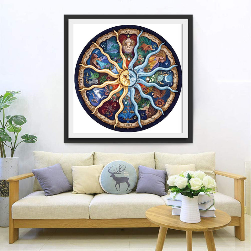 Totem du Soleil Broderie Diamant