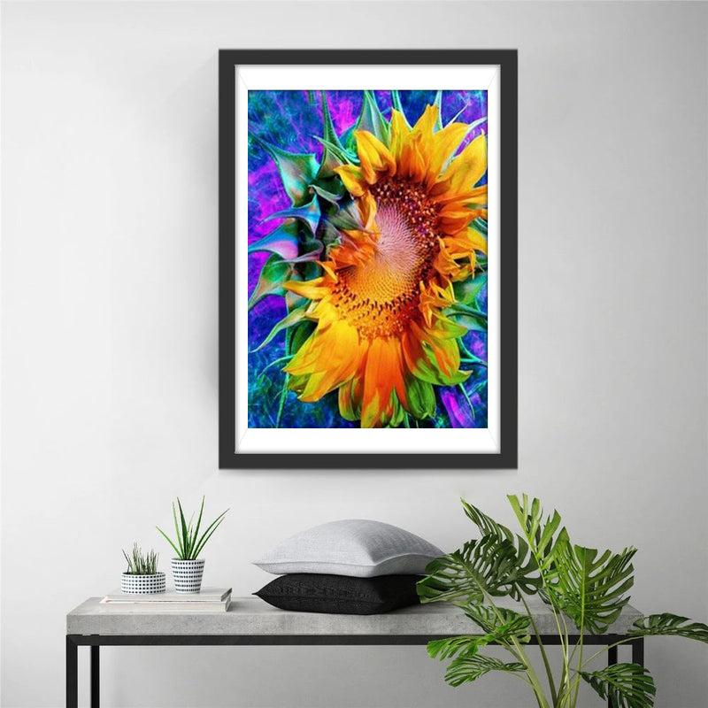 Tournesol Enorme Broderie Diamant