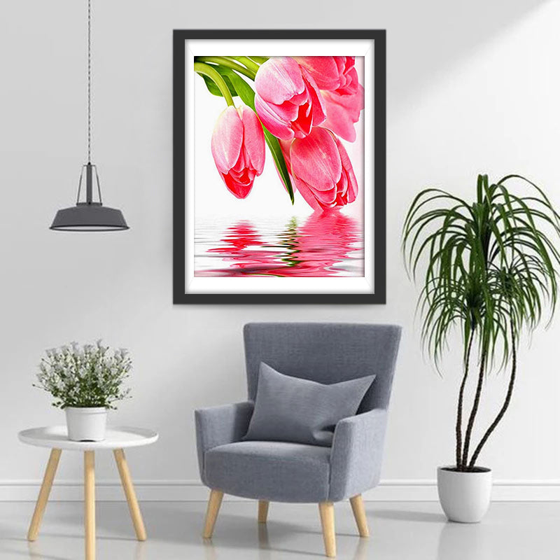 Tulipes Roses et l&