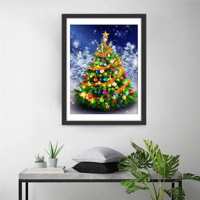 Un Beau Sapin de Noël Broderie Diamant
