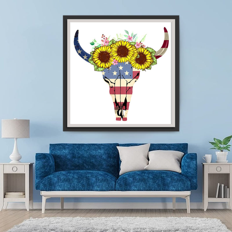 Vache Squelette de Motifs d&