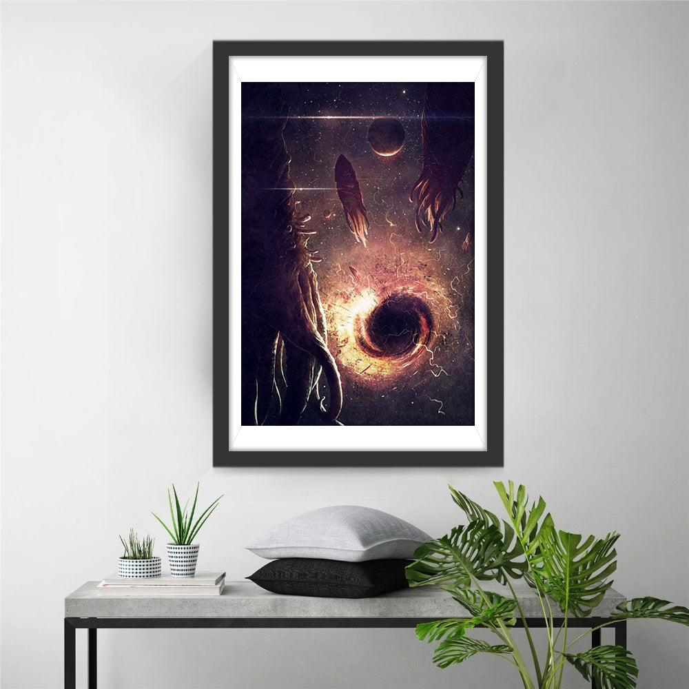 Vide Spatial Broderie Diamant