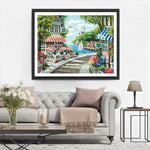 Ville Balnéaire Broderie Diamant